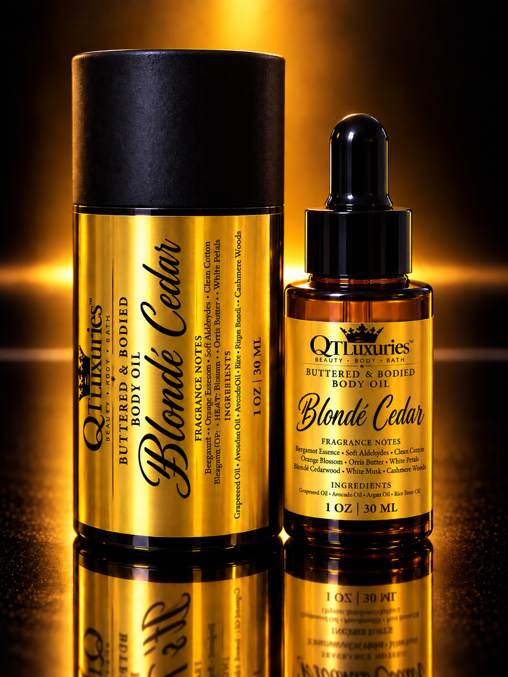 Blondé Cedar body oil