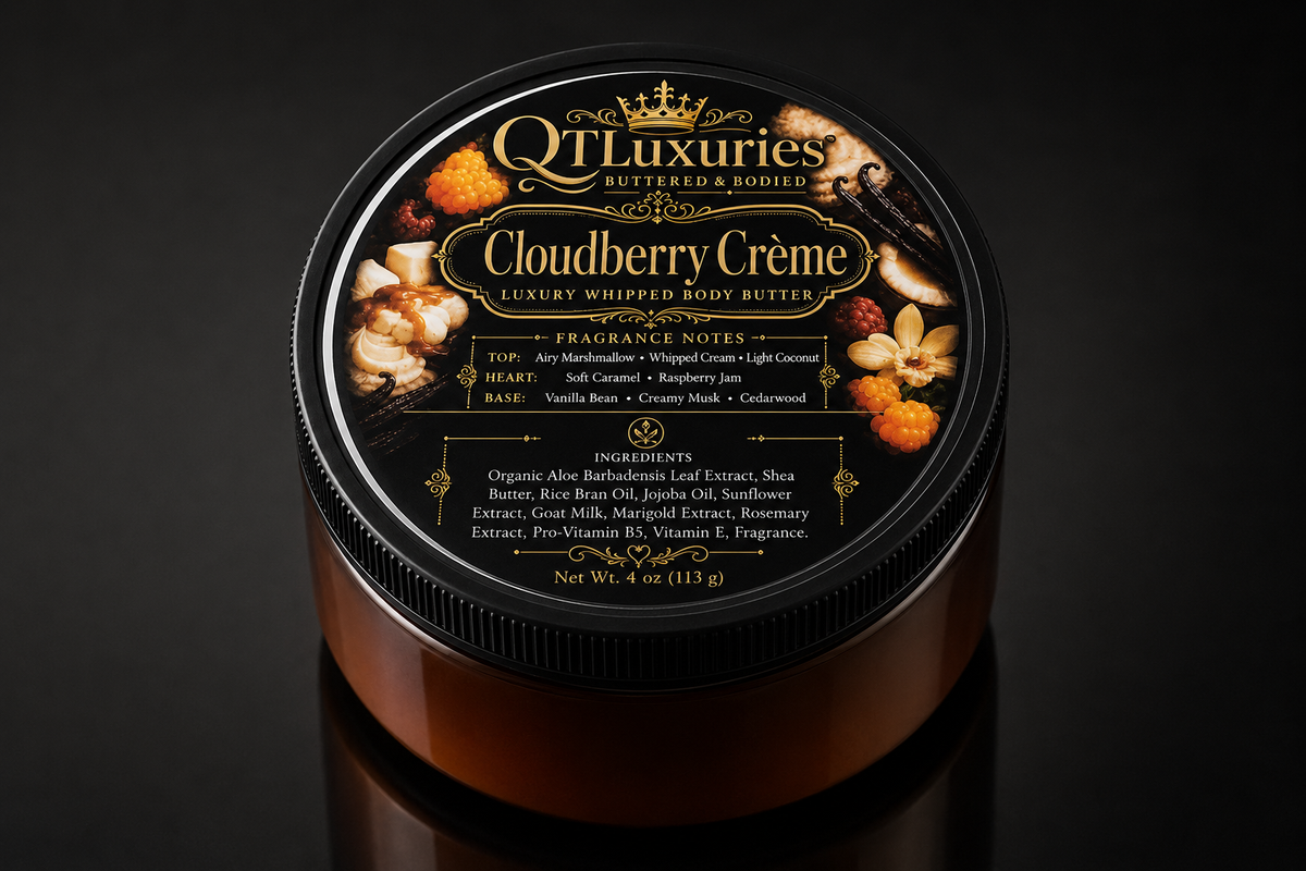 Cloudberry Créme whipped body butter