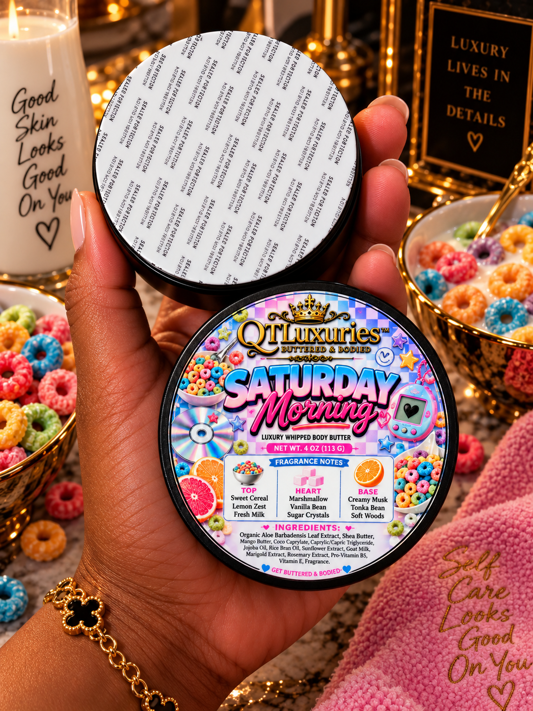 Saturday Morning whipped body butter