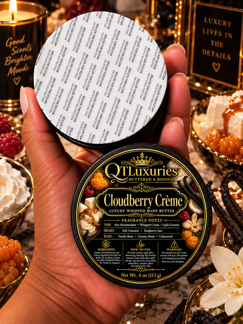 Cloudberry Créme whipped body butter