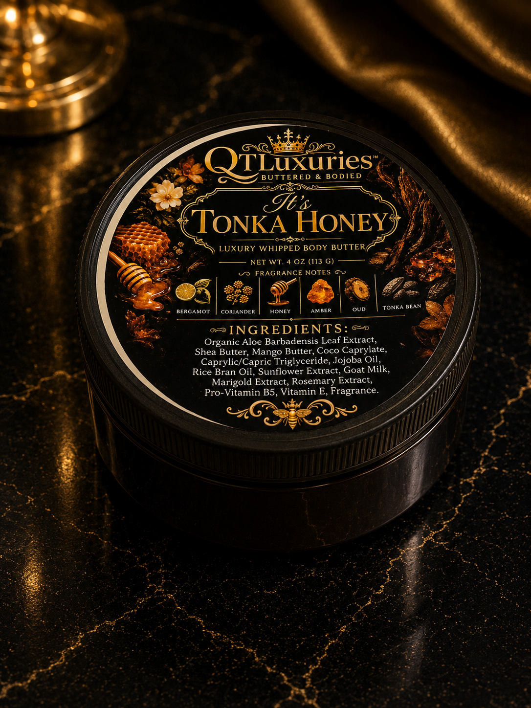 It's Tonka Honey whipped body butter