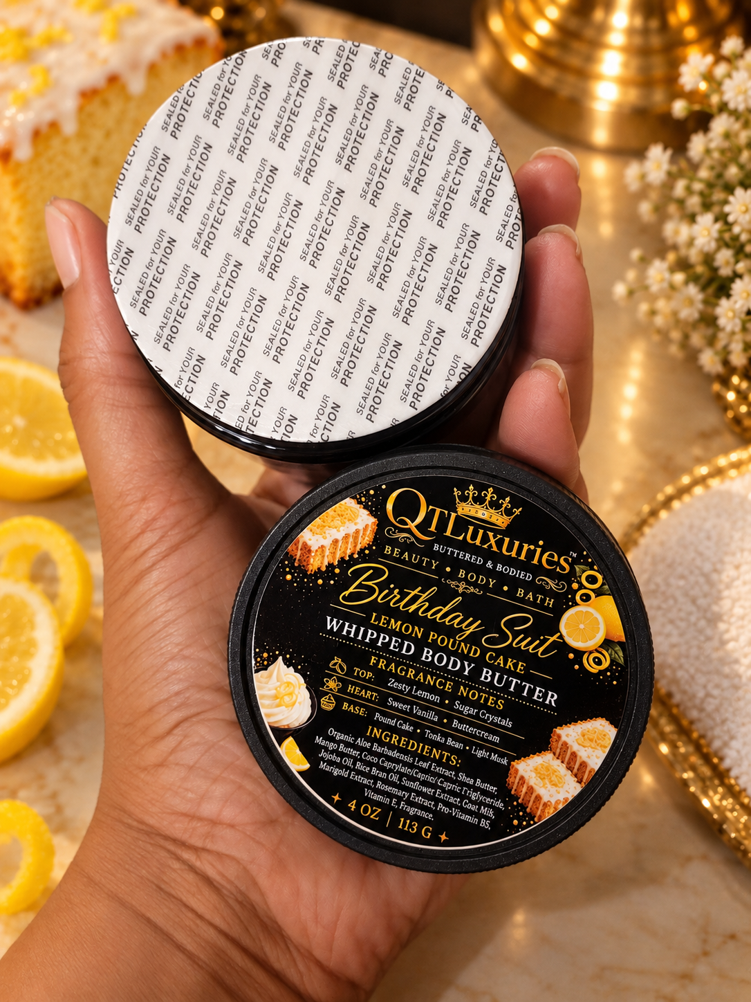Birthday Suit whipped body butter
