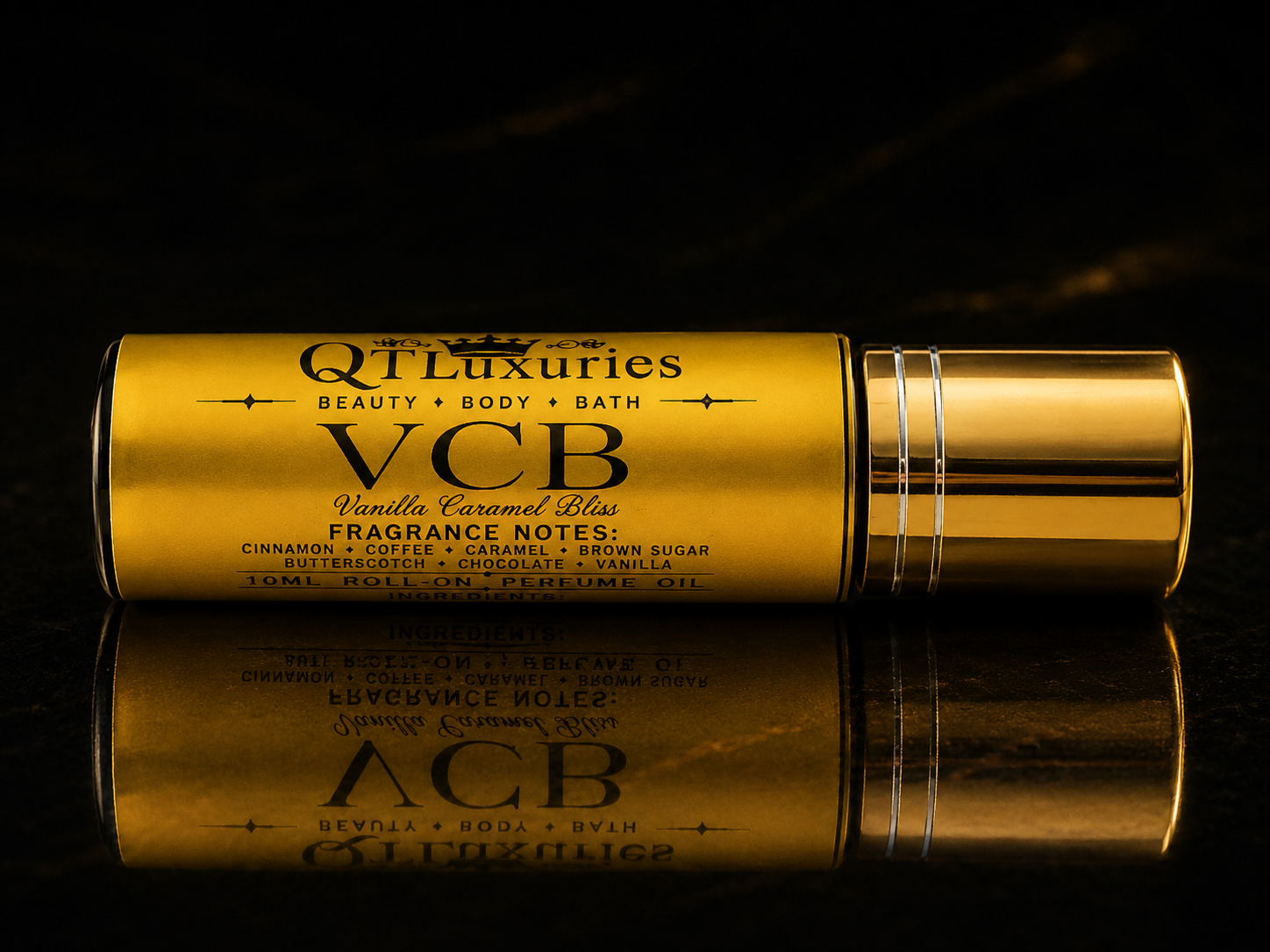 Vanilla Caramel Bliss 10mL Roll-On Perfume Oil