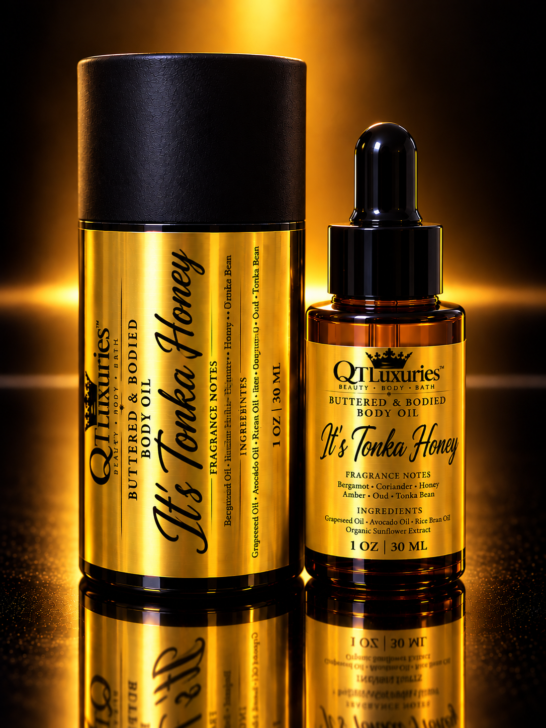 It's Tonka Honey Body Oil
