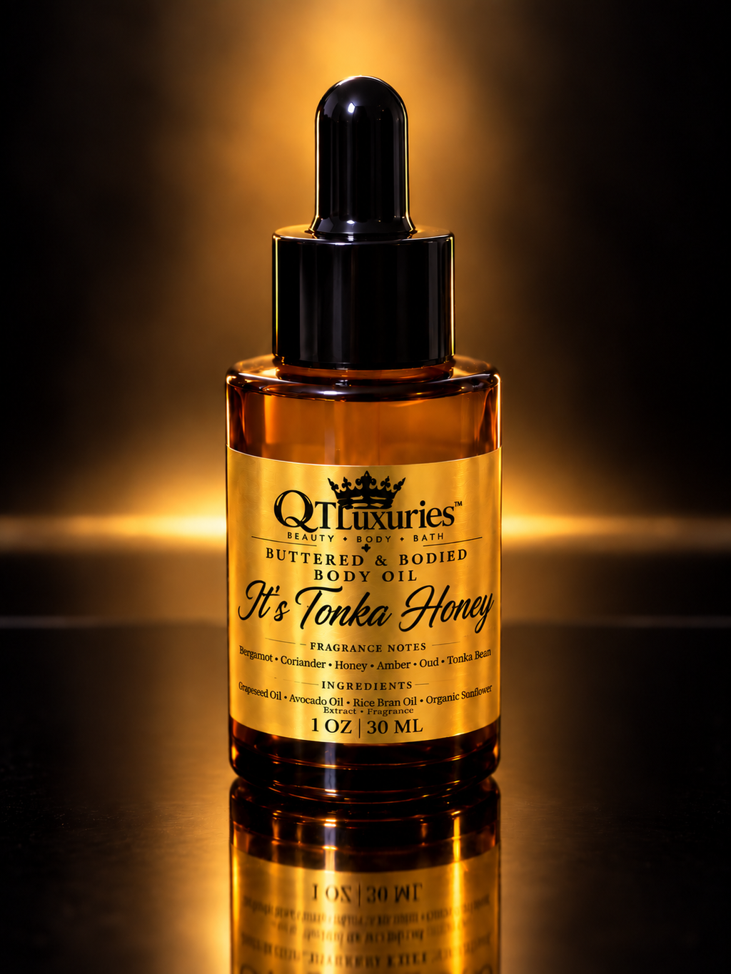 It's Tonka Honey Body Oil