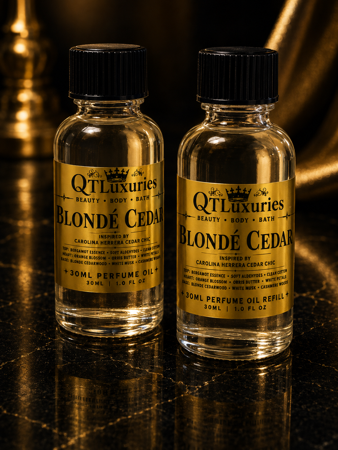 Blondé Cedar 30mL Refill Perfume Oil